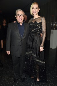 Martin Scorsese with Cate Blanchett in Chanel.