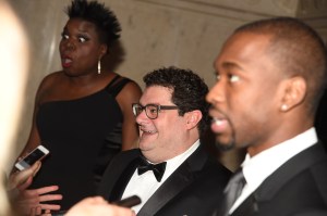 Leslie Jones, Bobby Moynihan and Jay Pharaoh.