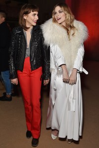 Langley Fox Hemingway and Jaime King in Roksanda Ilincic and Houghton.