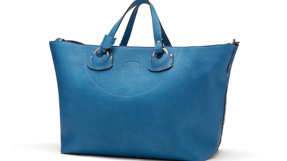 A handbag by Ghurka.
