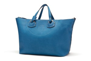 A handbag by Ghurka.