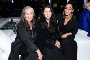 Mary Kelly, Marina Abramovic and Shirin Neshat. HIRSHHORN MUSEUM and Sculpture Garden 40th Anniversary Gala