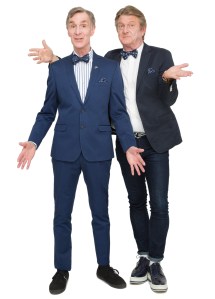 Bill Nye and Nick Graham