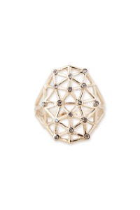 Jacquie Aiche x Sama + Haya ring jewelry collaboration