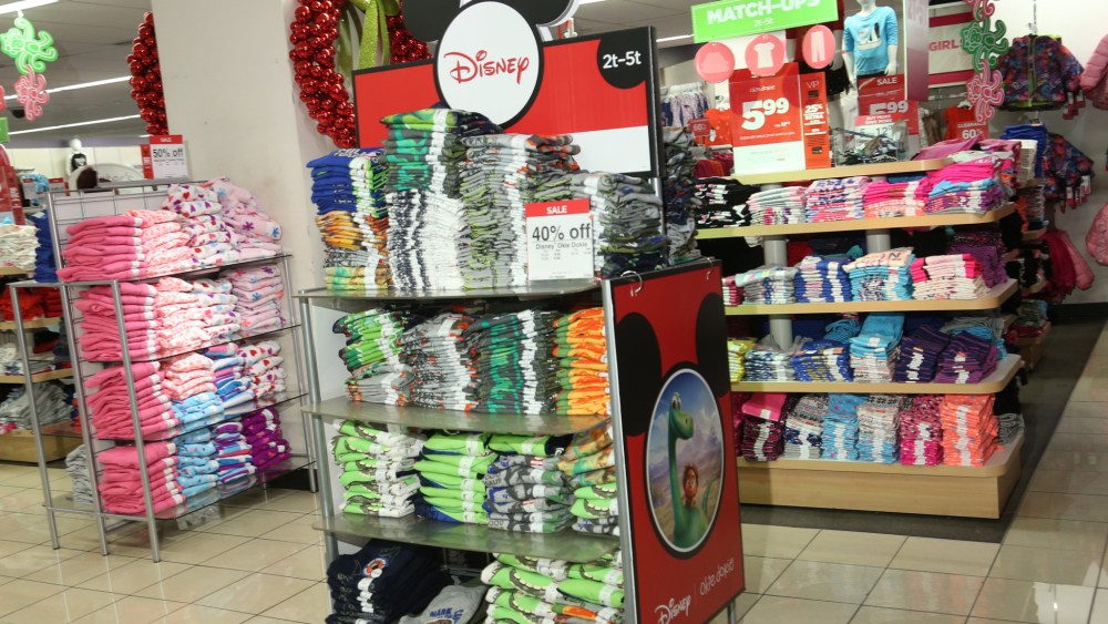 Penney's exclusive Disney shop