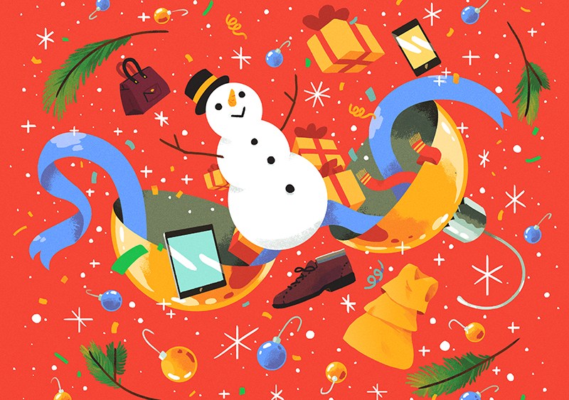 Holiday illustration