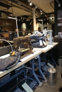 The Nudie Jeans Repair Shop in New York.