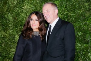 Selma Hayek and Francois-Henri Pinault ADL HONORS: FRANCOIS-HENRI PINAULT