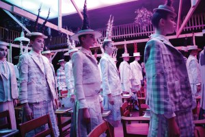 Thom Browne’s surreal schoolhouse.