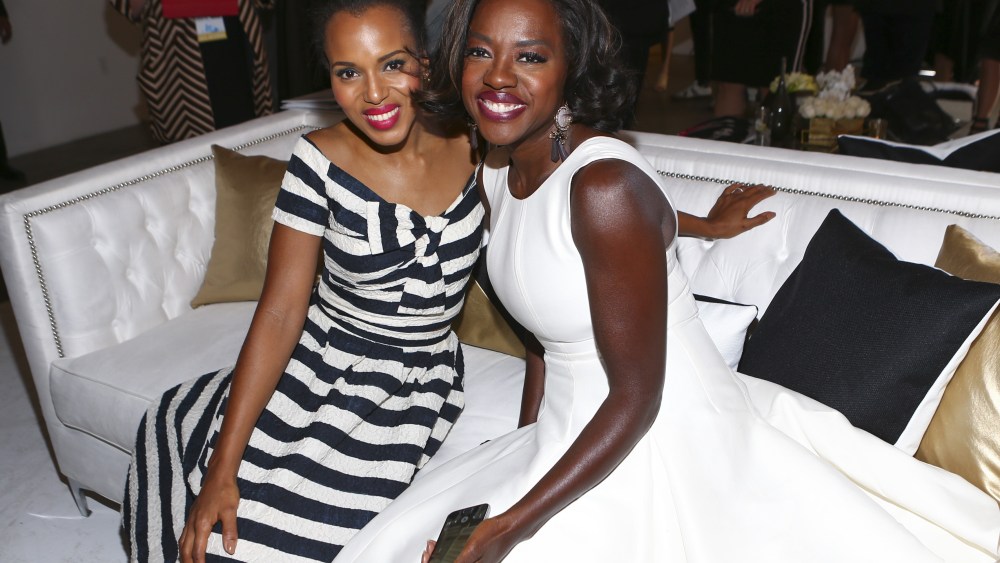 Kerry Washington and Viola Davis