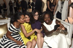 Freida Pinto, Elizabeth Stewart, Viola Davis and Kerry Washington.