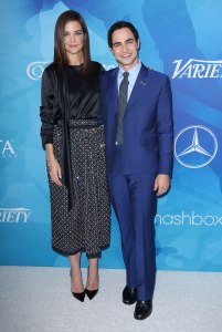 Katie Holmes and Zac Posen