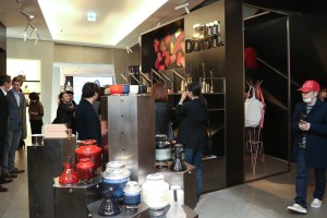 The Tom Dixon pop-up accessories shop in Seoul.