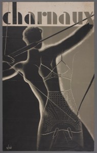 Advertising poster Charnaux Patent Corset Company