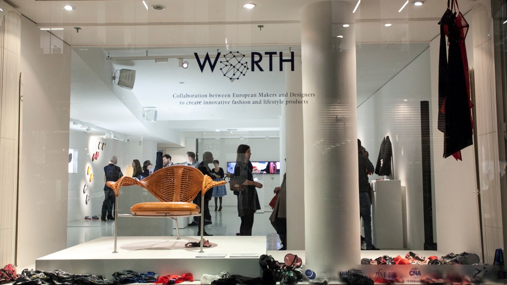 WORTH exhibit window Rook Raven gallery London