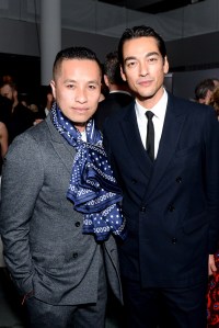 Phillip Lim and Tenzin Wild WSJ. MAGAZINE 2015 INNOVATOR AWARDS: SPONSORED BY CARTIER, CADILLAC, NETJETS & AMERICAN CANCER SOCIETY