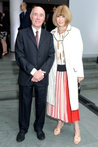 David Geffen and Anna Wintour WSJ. MAGAZINE 2015 INNOVATOR AWARDS: SPONSORED BY CARTIER, CADILLAC, NETJETS & AMERICAN CANCER SOCIETY