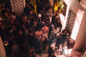 The scene at Hôtel Grand Amour for Le Fooding's birthday bash