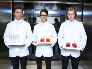 The scene at the Acne Studios West Village store opening.