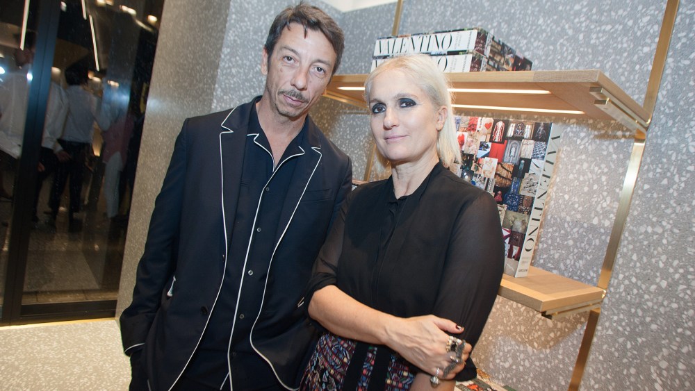 Pierpaolo Piccioli and Maria Grazia Chiuri