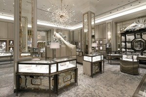 Inside the Bergdorf Goodman Jewelry Salon.