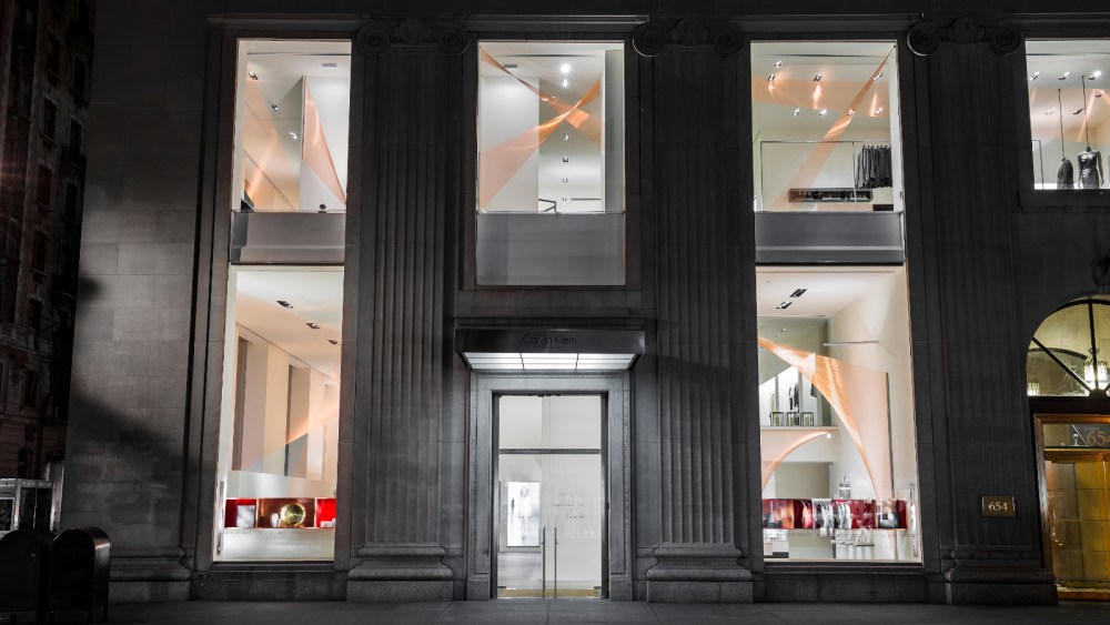 Calvin's Holiday Windows Feature "Forming Light" by Sophia Dixon Dillo