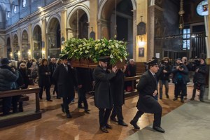 Mariuccia Mandelli funeral in Milan