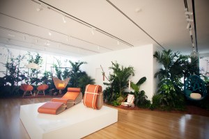 Inside Louis Vuitton's Miami Design District store.