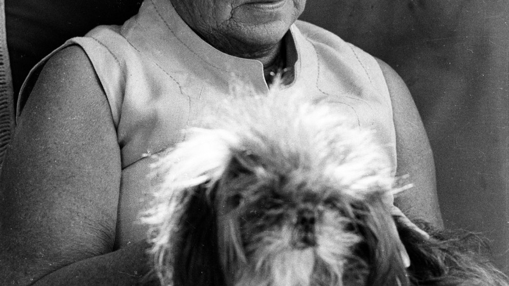 Peggy Guggenheim, 1972