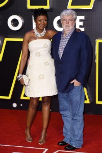 George Lucas and Mellody Hobson