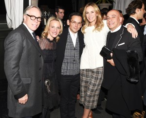 Tommy Hilfiger, Tracy Margolies, Santiago Gonzalez and Dee Hilfiger.