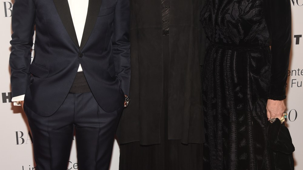 Pierpaolo Piccioli, Keira Knightley and Maria Grazia Chiuri.