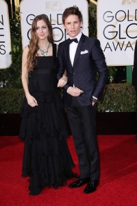Hannah Bagshawe and Eddie Redmayne