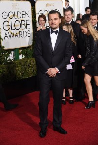 Leonardo DiCaprio in Giorgio Armani.