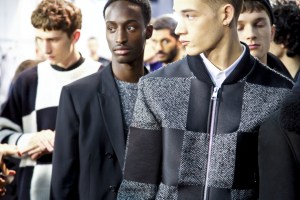 Backstage at AMI Alexandre Mattiussi Men's Fall 2016
