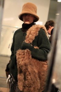 Backstage at Fendi Men's Fall 2016