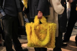 Backstage at Fendi Men's Fall 2016