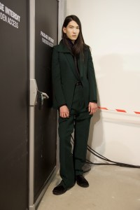 Backstage at Ann Demeulemeester Men's RTW Fall 2016