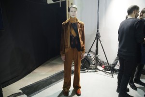 Backstage at Ann Demeulemeester Men's RTW Fall 2016