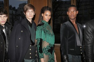 Backstage at Balmain Men's RTW Fall 2016