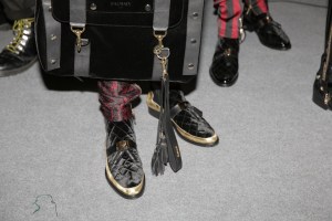Backstage at Balmain Men's RTW Fall 2016