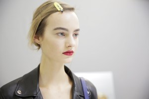 Backstage at Dior Couture Spring 2016
