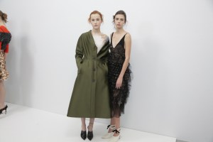 Backstage at Dior Couture Spring 2016