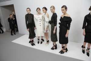 Backstage at Dior Couture Spring 2016
