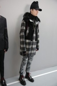 Backstage at Dior Homme men's RTW Fall 20
