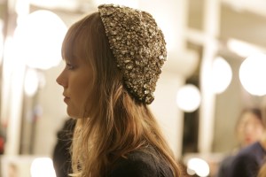 Backstage at Elie Saab Couture Spring 2016