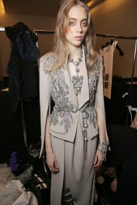 Backstage at Elie Saab Couture Spring 2016