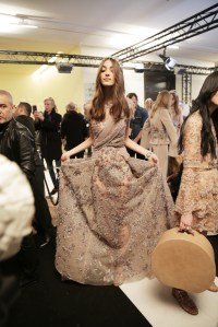 Backstage at Elie Saab Couture Spring 2016