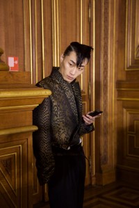 Backstage at Haider Ackermann Men's RTW Fall 2016
