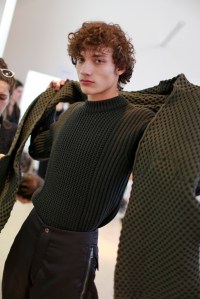 Backstage at Jil Sander Men's RTW Fall 2016